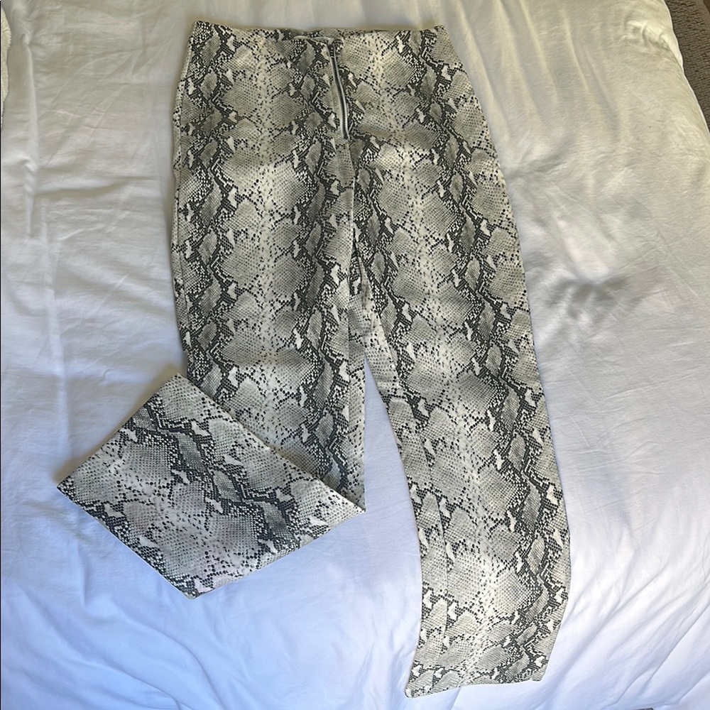 Snake Print Pants